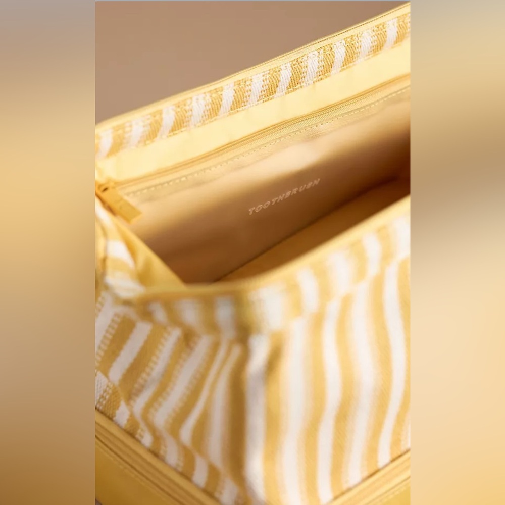 BEIS Dopp Kit in Honey Stripe - Limited Edition Sold Out - Picture 4 of 13